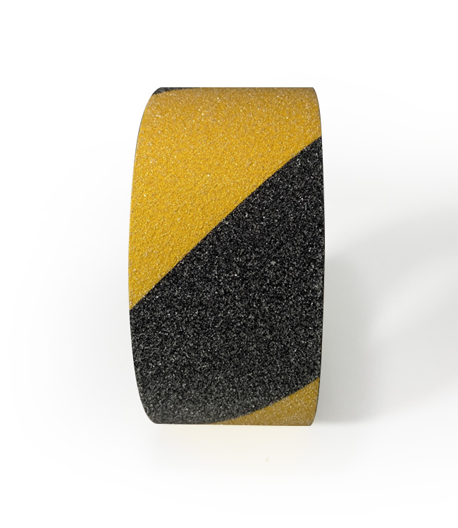 Heavy Duty Anti Slip Tape For Stairs Black and Yellow Stripe Non Skid Safety Step Tread Nonslip Grip 